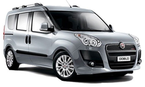 Spirou car rentals at Paros - Fiat Doblo