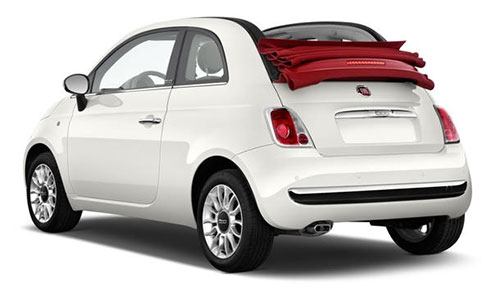 Spirou car rentals at Paros - Fiat 500