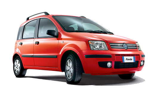 Spirou car rentals at Paros - Fiat Panda