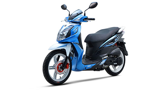 Spirou moto and scooter rentals at Paros - Sym Symphony SR