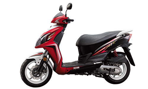 Spirou moto and scooter rentals at Paros - Sym Jet