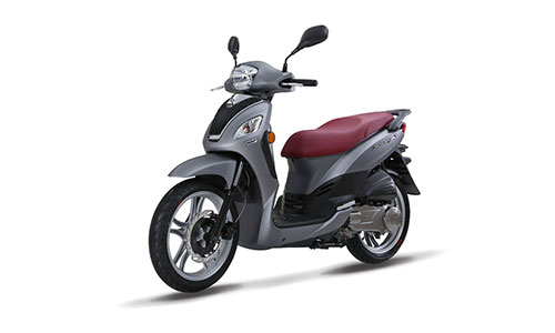 Spirou moto and scooter rentals at Paros - Sym S50/125